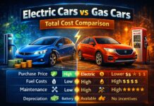 Electric Cars vs Gas Cars: Total Cost Comparison Electric Cars vs Gas Cars: Total Cost Comparison