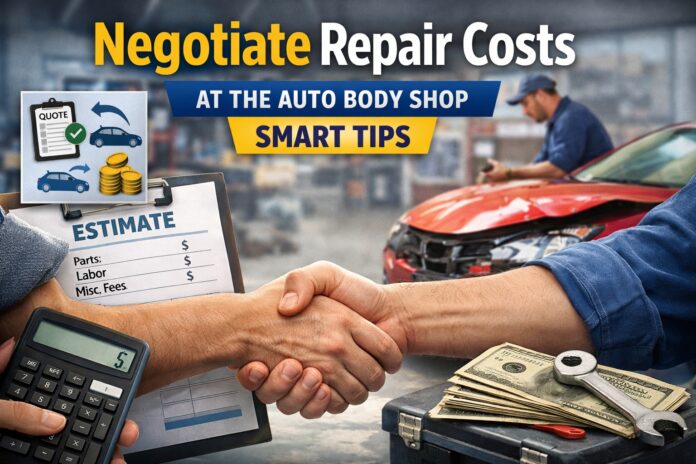 Negotiate Repair Costs at the Auto Body Shop — Smart Tips