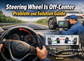 Steering Wheel Is Off-Center Problem and Solution Guide Steering Wheel Is Off-Center Problem and Solution Guide